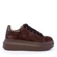 Sneakers femei Luca di Gioia negri din piele  3842DP216N