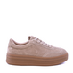 Sneakers femei Luca di Gioia negri din piele întoarsă 1572DP5904VN