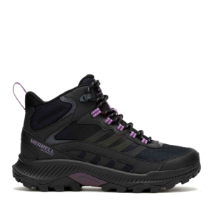 Ghete waterproof  Merrell Strike 2 negre din piele și tetxil 3990DGT38274N