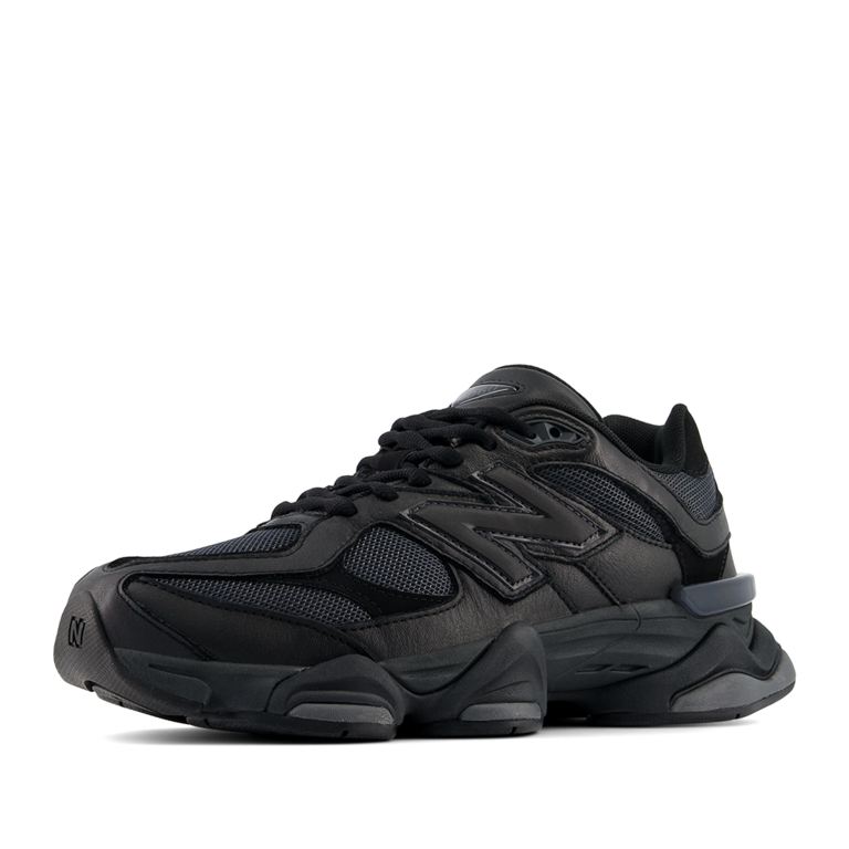 New Balance 9060 Black Leather Men's Sneakers 22877BPS9060NRIN