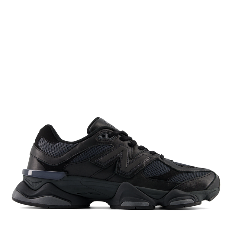New Balance 9060 Black Leather Men's Sneakers 22877BPS9060NRIN