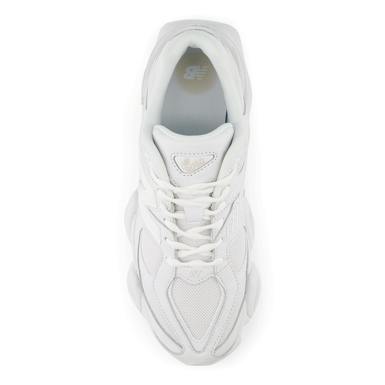 Sneakers femei New Balance 9060 albi din piele 2877DPS9060NRJA