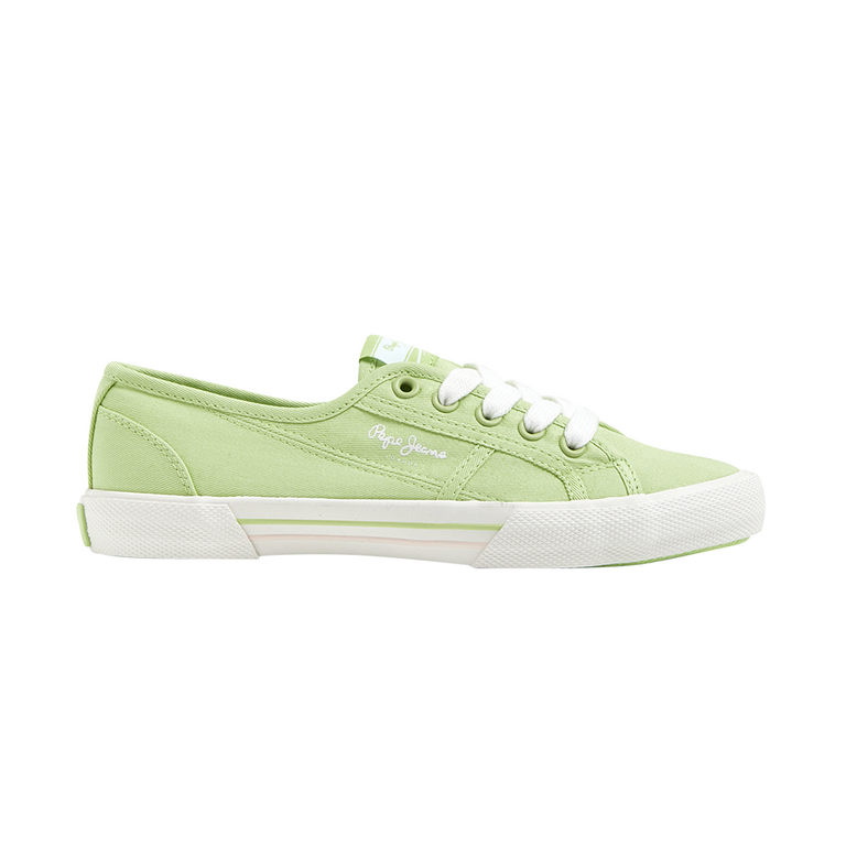Pepe Jeans women sneakers in green cotton 3193DPS31287V