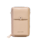 Poșetă crossbody femei Pierre Cardin neagră cu brand logo 7POSS123331N