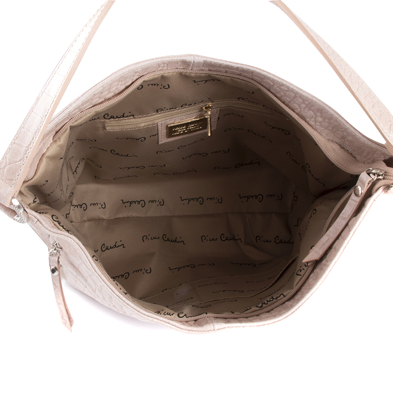 Women's purse Pierre Cardin pink leather 78posp1787ro