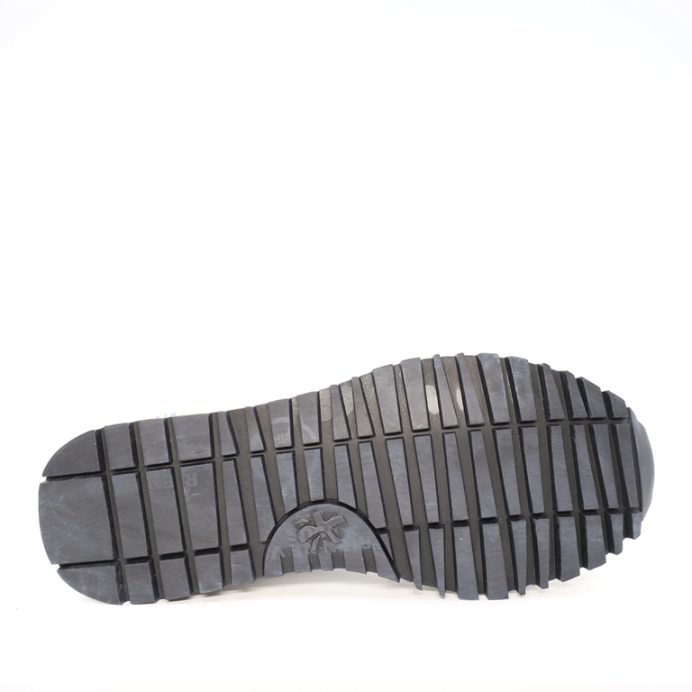 Premiata men Sean sneakers in white genuine leather and fabric 1695BP6286A