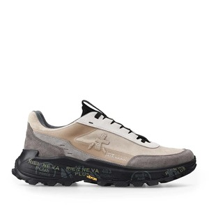 Pantofi tip trekking bărbați Premiata Devin bej 1692BPS0434BE