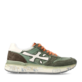 Sneakers bărbați Premiata Mick verde lime din piele întoarsă și textil 1699BP7248VV