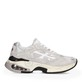 Premiata Sharky black and gray suede and textile men's sneakers 1699BP399VN