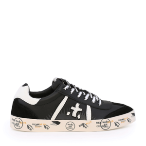Sneakers băieți Premiata Andy negri din piele  1712MP9554N