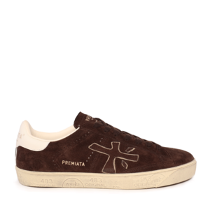 Sneakers femei Premiata Steven-D maro din piele 1692dp7897vm