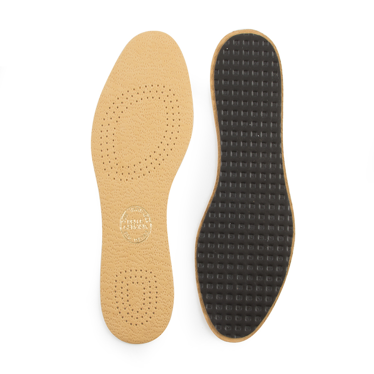 Leather & carbon insoles
