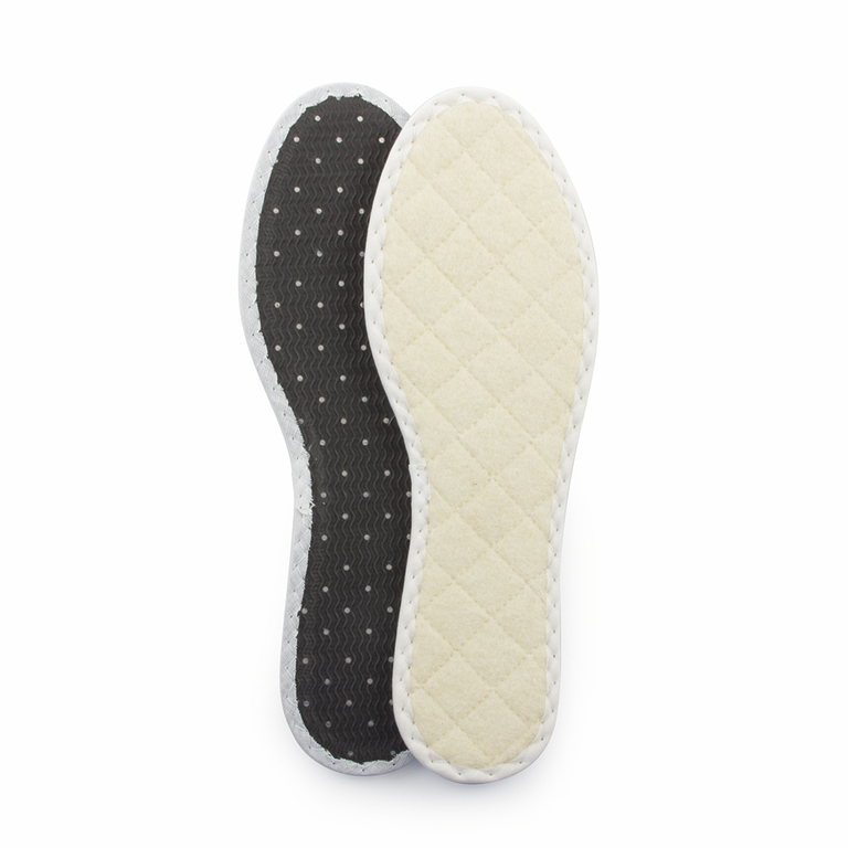 Thermic wool insole