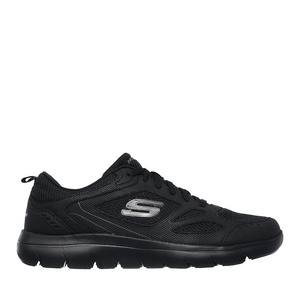 Pantofi sport bărbați Skechers negri din piele 1964BPS52812N 