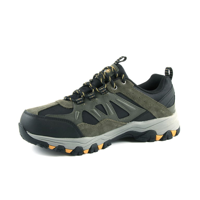 Skechers men's trekking shoes in black 1960BPS66275N