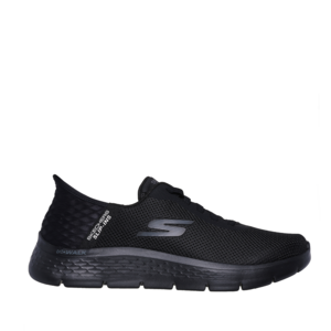Men's Slip-On Skechers sneakers in black made of textile material 1966BPS216496N