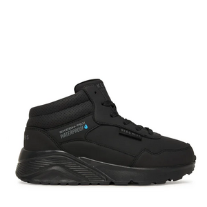 Ghete Waterproof fete Skechers Uno Lite negre 1962FG417009N