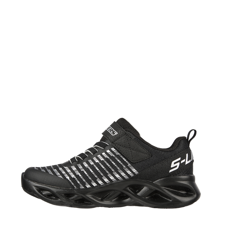 Pantofi sport copii Skechers negri cu luminițe 1964CJP40165N