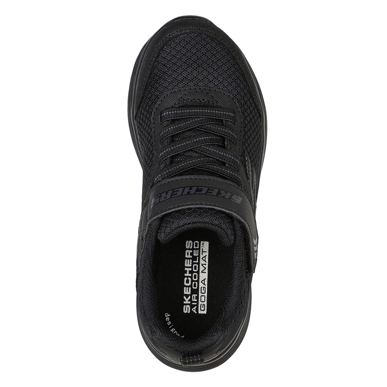 Pantofi sport copii Skechers negri din material textil 1964CJP40510N