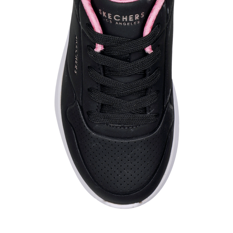 Pantofi sport fete Skechers negri din sintetic 1966FP310450N