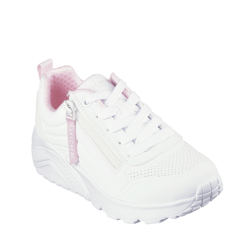 Skechers Uno Lite Easy Zip Chaussures de sport pour femmes Blanc 1967DP310387A