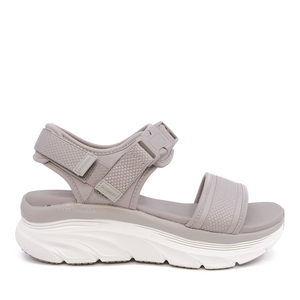 Sandale femei Skechers taupe din material textil 1967DS119824TA