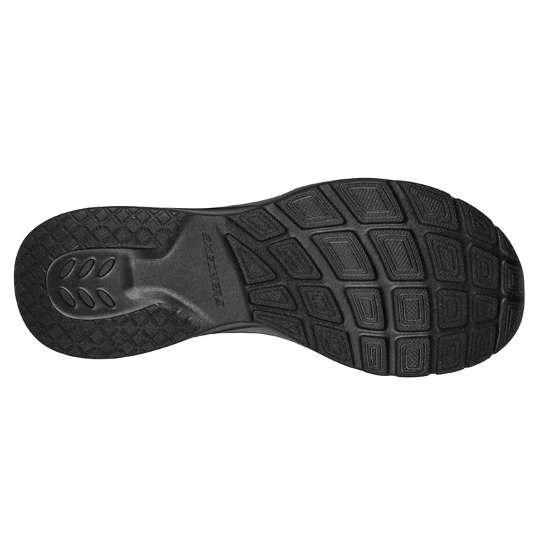 Pantofi sport femei Skechers negri din material knitted 1964DPS14954N