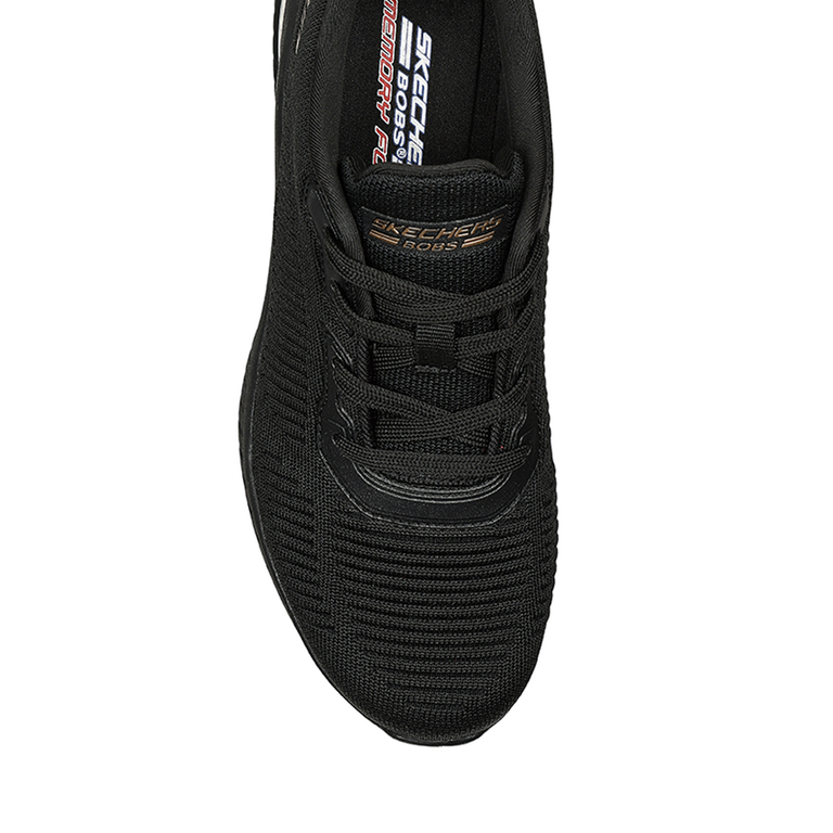 Pantofi sport femei Skechers negri din material textil 1965DPS117378N