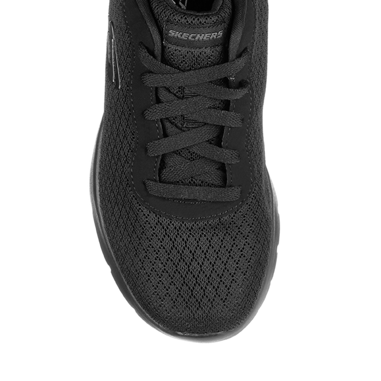 Pantofi sport femei Skechers negri din material textil 1965DPS129640N