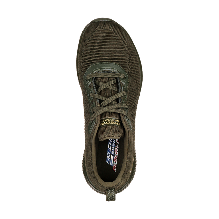 Pantofi sport femei Skechers verzi din material knitted 1964DPS32504V