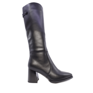 Women's Solo Donna black boots made of synthetic material with a medium heel 1166DC6920N