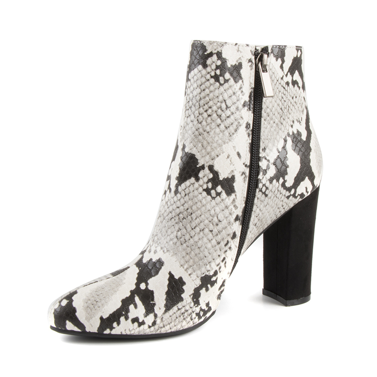 Women's boots Solo Donna snake print  with high heel 2988dg1706san