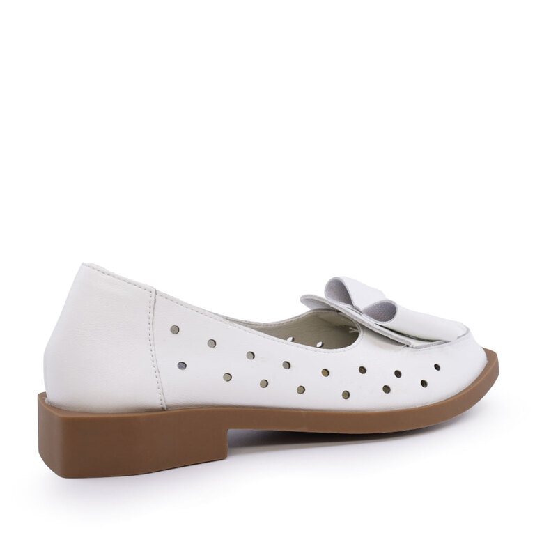 Women's Solo Donna Perforated Shoes White 1167DPF8200A
