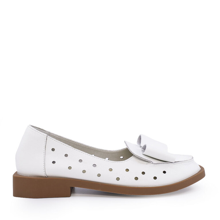 Women's Solo Donna Perforated Shoes White 1167DPF8200A