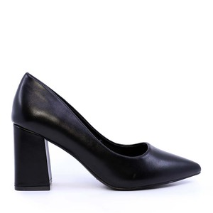 Pantofi cu toc femei Solo Donna negri 1162DP0615N