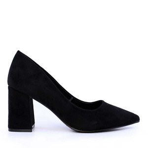 Pantofi cu toc femei Solo Donna negri 1162DP0615VN