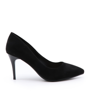 Solo Donna women's black stiletto shoes 2546DP3946VN.