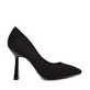 Women's Solo Donna navy blue stiletto shoes with asymmetric heel 1167DP2610JBL