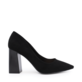 Pantofi stiletto femei Solo Donna bleumarin cu toc gros 1167DP1110VBL 