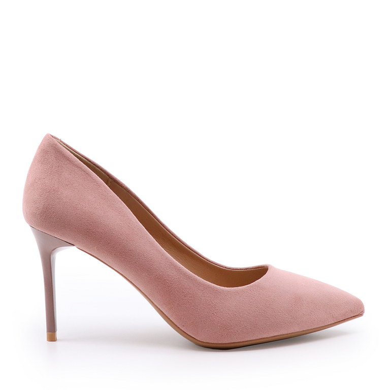 Pantofi stiletto femei Solo Donna roz 2544DP9103VRO
