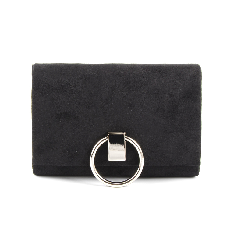 Women's envelope purse Solo Donna black 2988pls1811vn