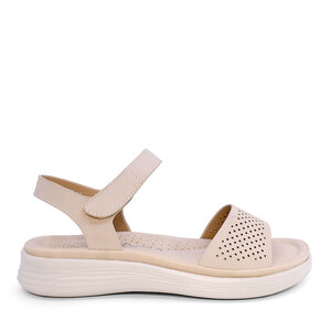 Women's sandals Solo Donna beige 2857DS6117BE