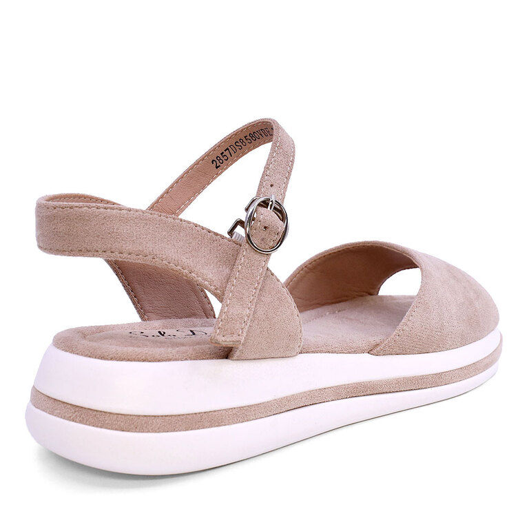 Women's sandals Solo Donna beige 2857DS8580VBE