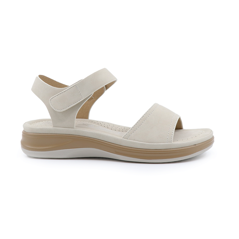 Women's sandals Solo Donna beige 2857DS8129BE