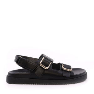 Sandale femei Solo Donna negre cu elemente deco 2549DS8981N
