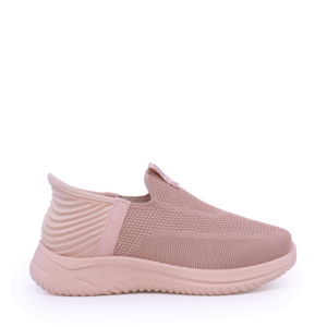 Solo Donna women's slip-on shoes pink made of textile 2549DPS0844RO