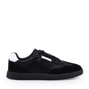 Women's sneakers Solo Donna black leather 2549DP7290N