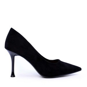 Pantofi stiletto femei Solo Donna negri 1162DP0617VN
