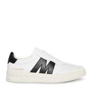 Sneakers bărbați Steve Madden Markouse  albi din piele 1477BPMARKOUSEA