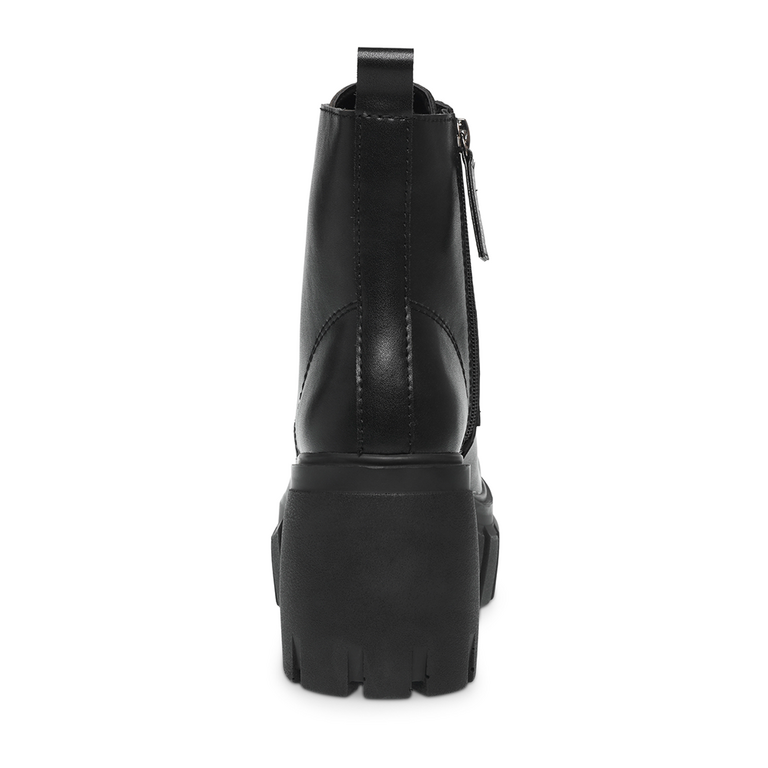 Steve Madden women Bewilder boots in black leather 1464DG12151N
